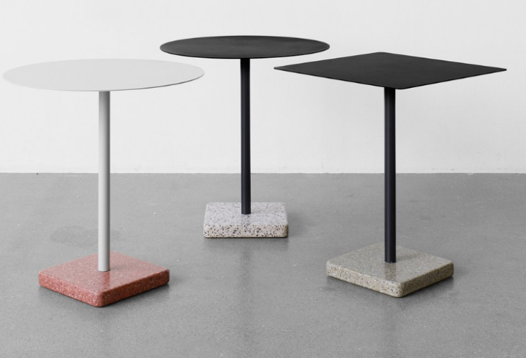 Terrazzo table from HAY