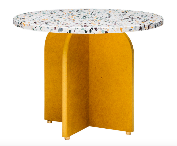 terrazzo table top from Crowdy House